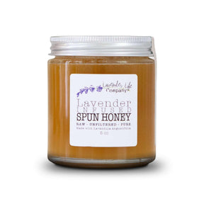 Lavender Infused Spun Honey - Spreadable - Lavender Life Company