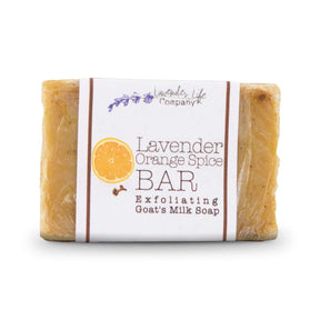 Lavender Orange Spice & Goat's Milk Soap - Lavender Life Company