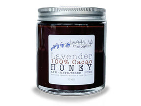 Lavender/100% Cacao Honey - Lavender Life Company