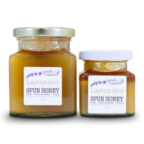 Lavender/LEMON Infused SPUN Honey - Spreadable - Lavender Life Company