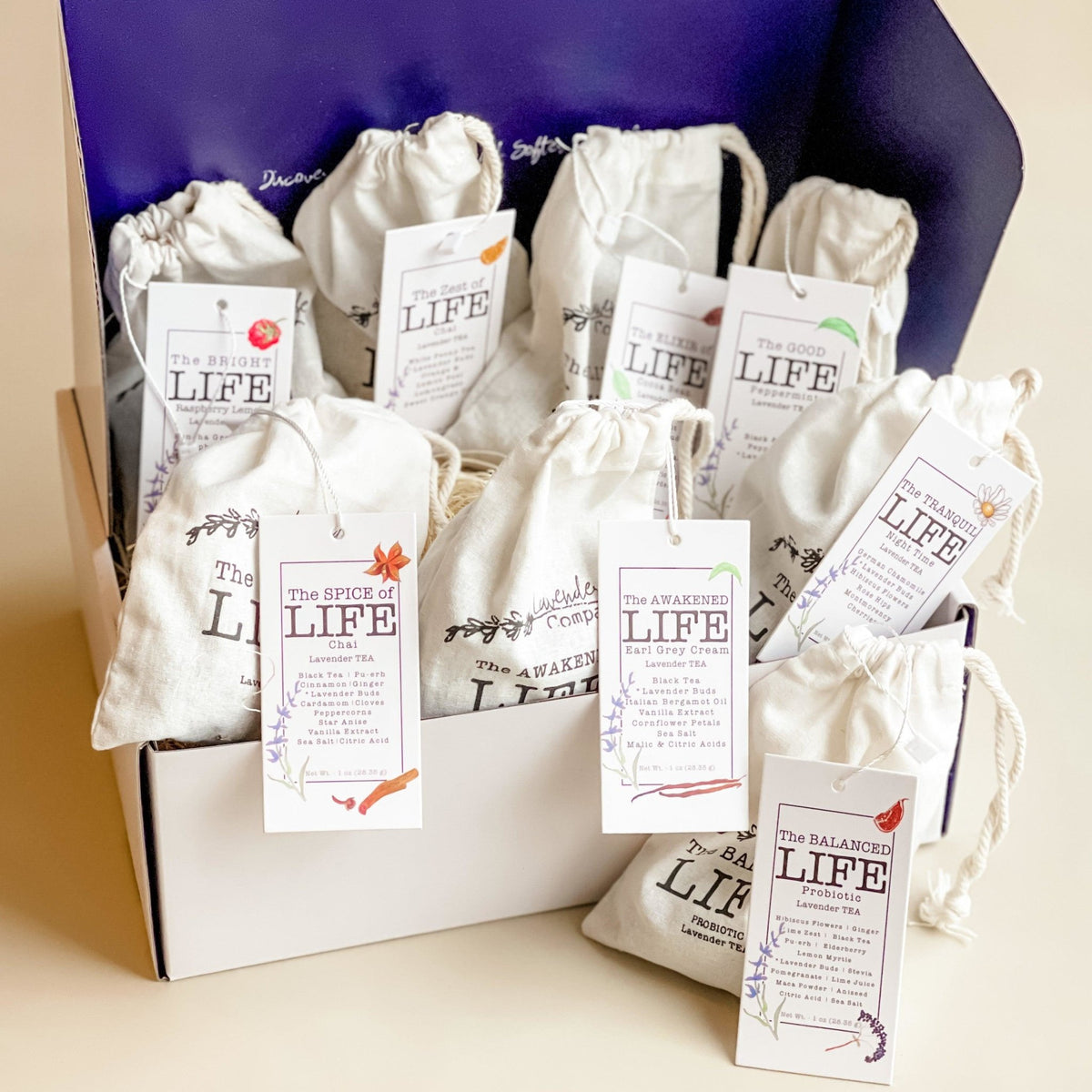 LIFE Tea Box - Lavender Life Company