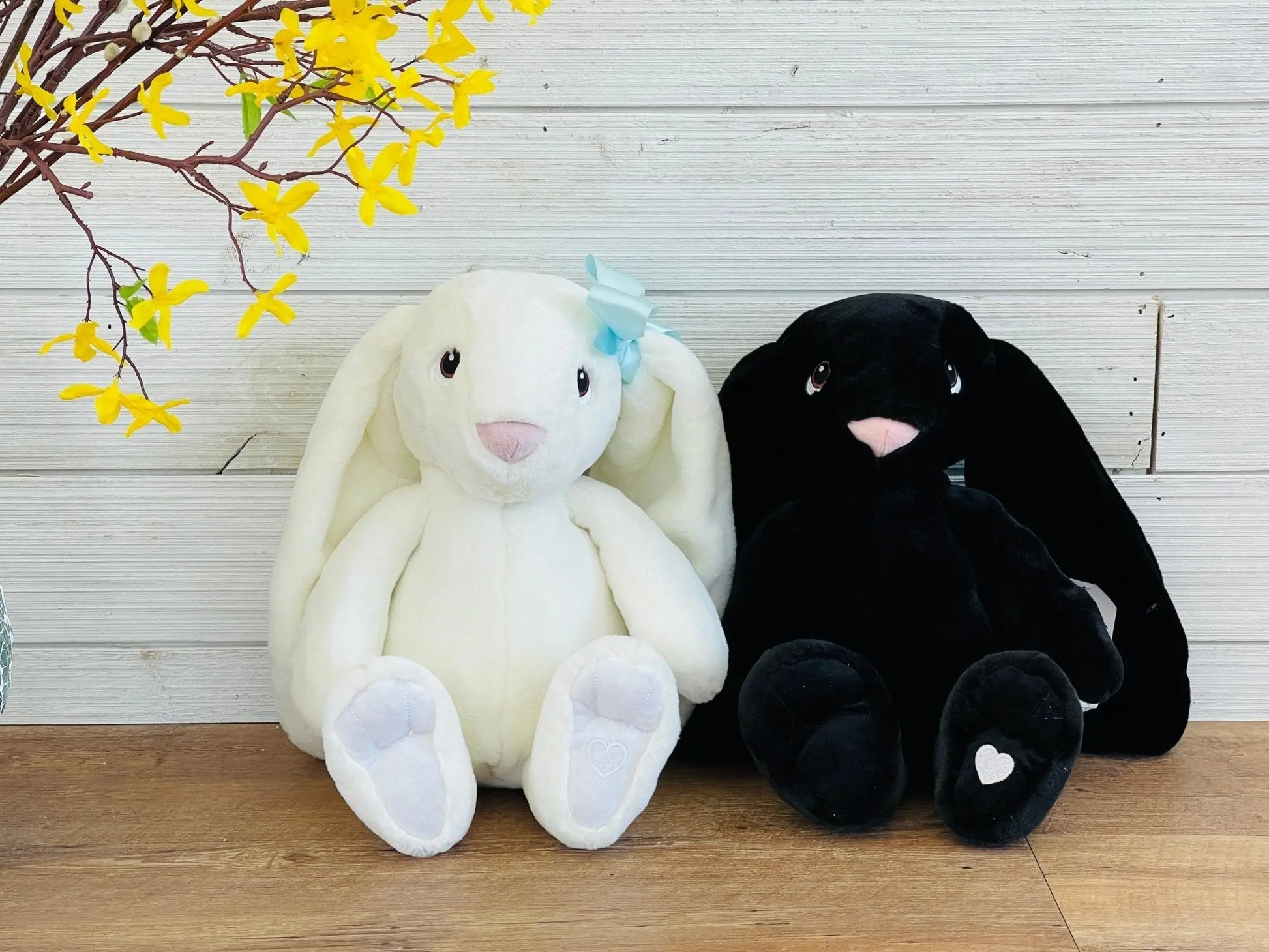 Middle Xander Bunny - Super-Soft, Lavender Stuffed Bunny - Lavender Life Company