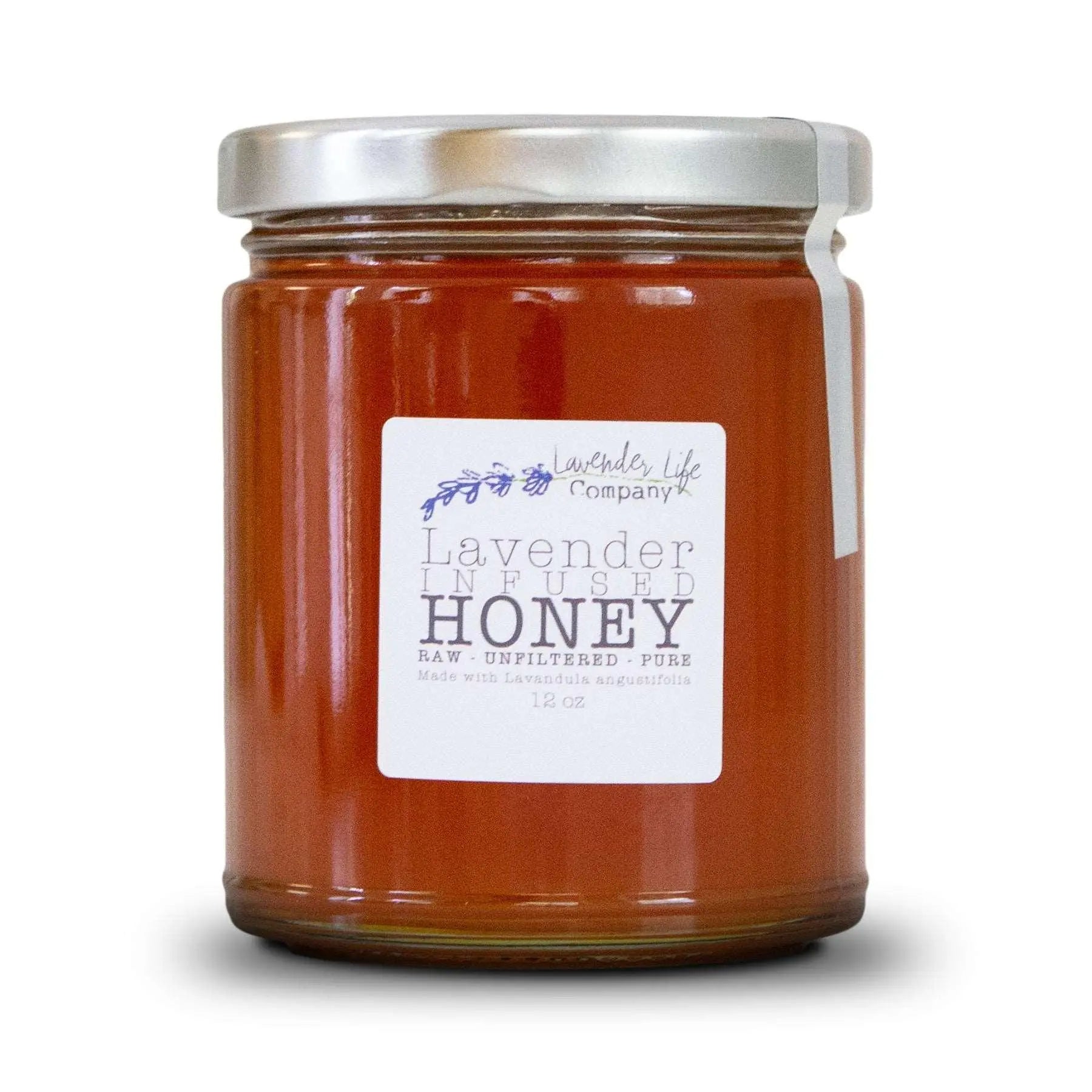 Raw Honey - Lavender Infused - Lavender Life Company