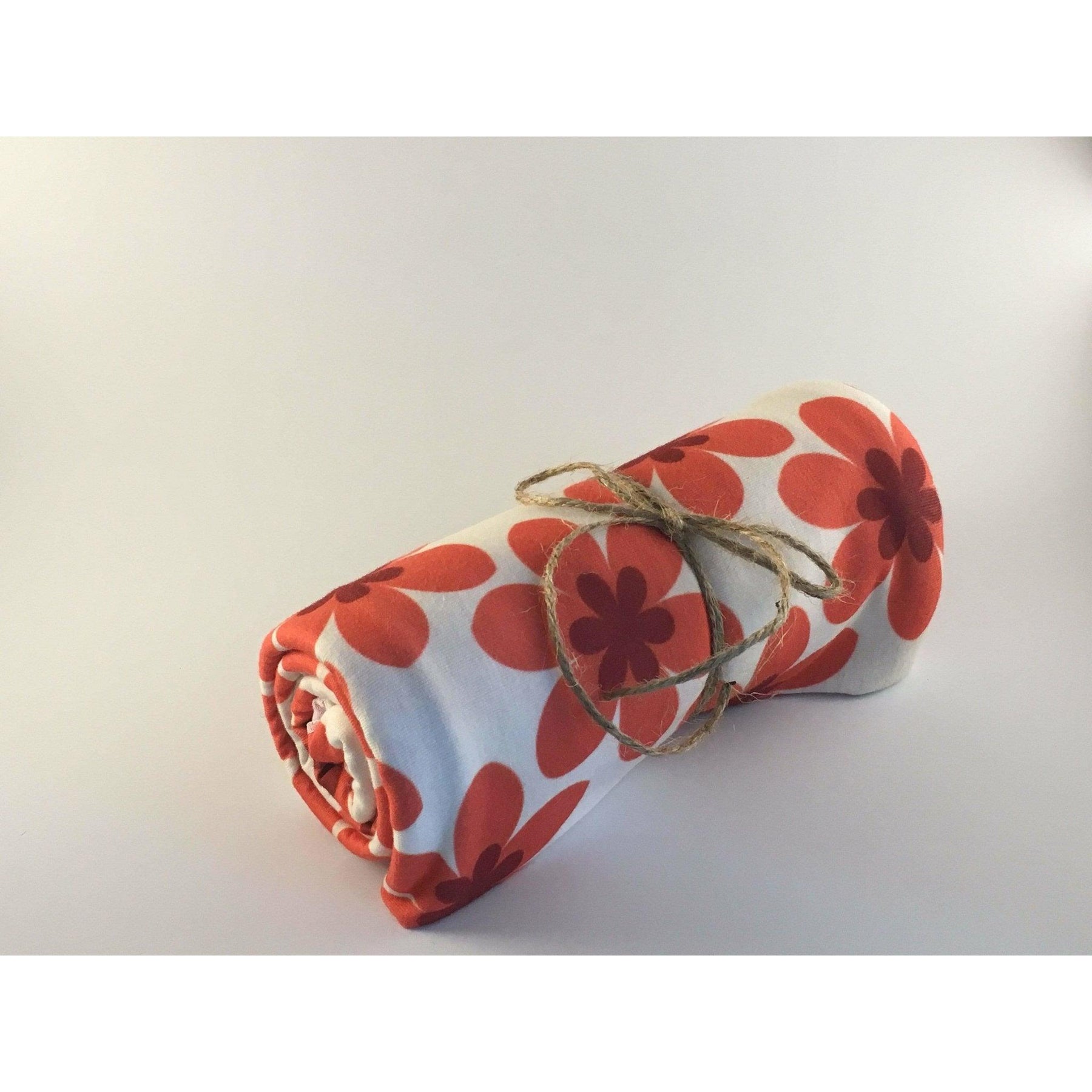 Swaddle Buds- Breathable Stretchy Wraps- Orange/Poppy - Lavender Life Company