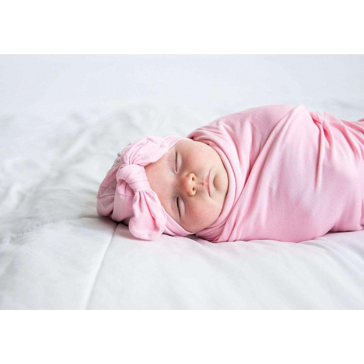 Swaddle Buds- Breathable Stretchy Wraps- Pink - Lavender Life Company