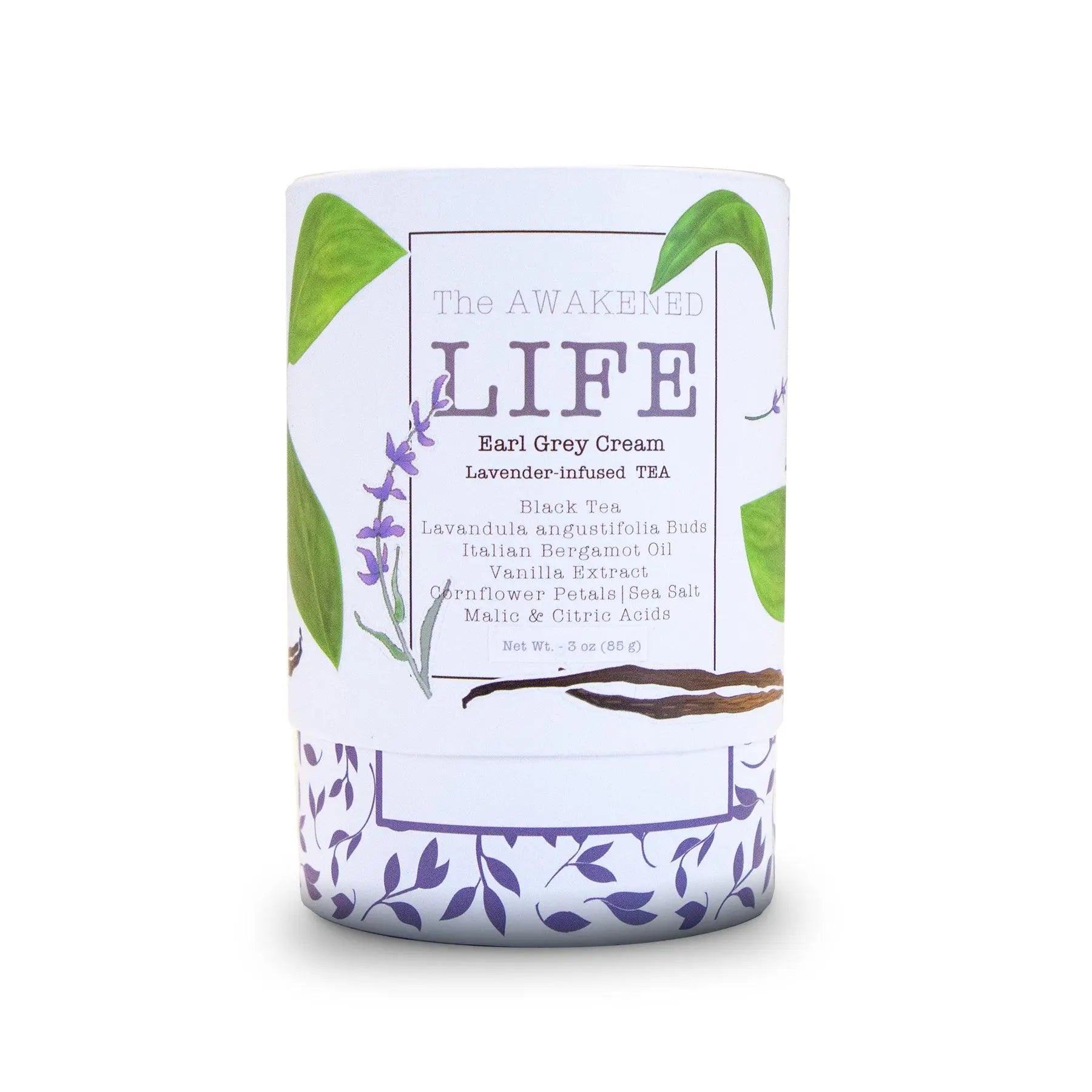 The AWAKENED LIFE Earl Grey Cream Lavender-Infused TEA - Lavender Life Company