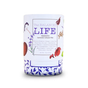 The BALANCED LIFE Probiotic Lavender-Infused TEA - Lavender Life Company