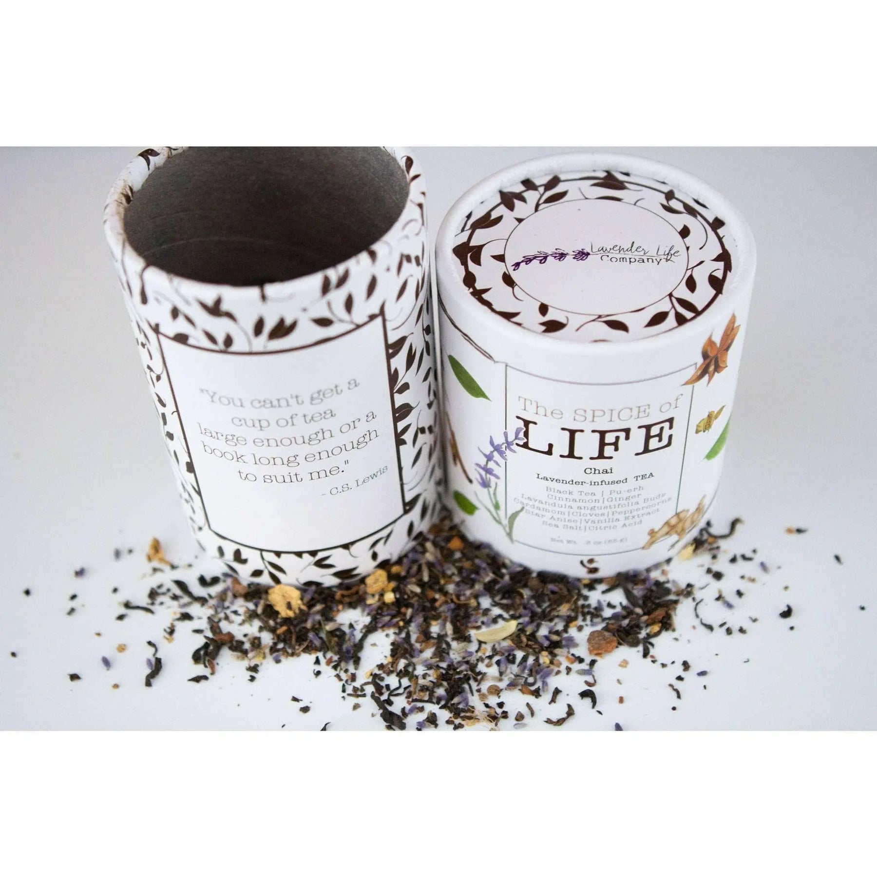 The SPICE of LIFE Chai Lavender-Infused TEA - Lavender Life Company