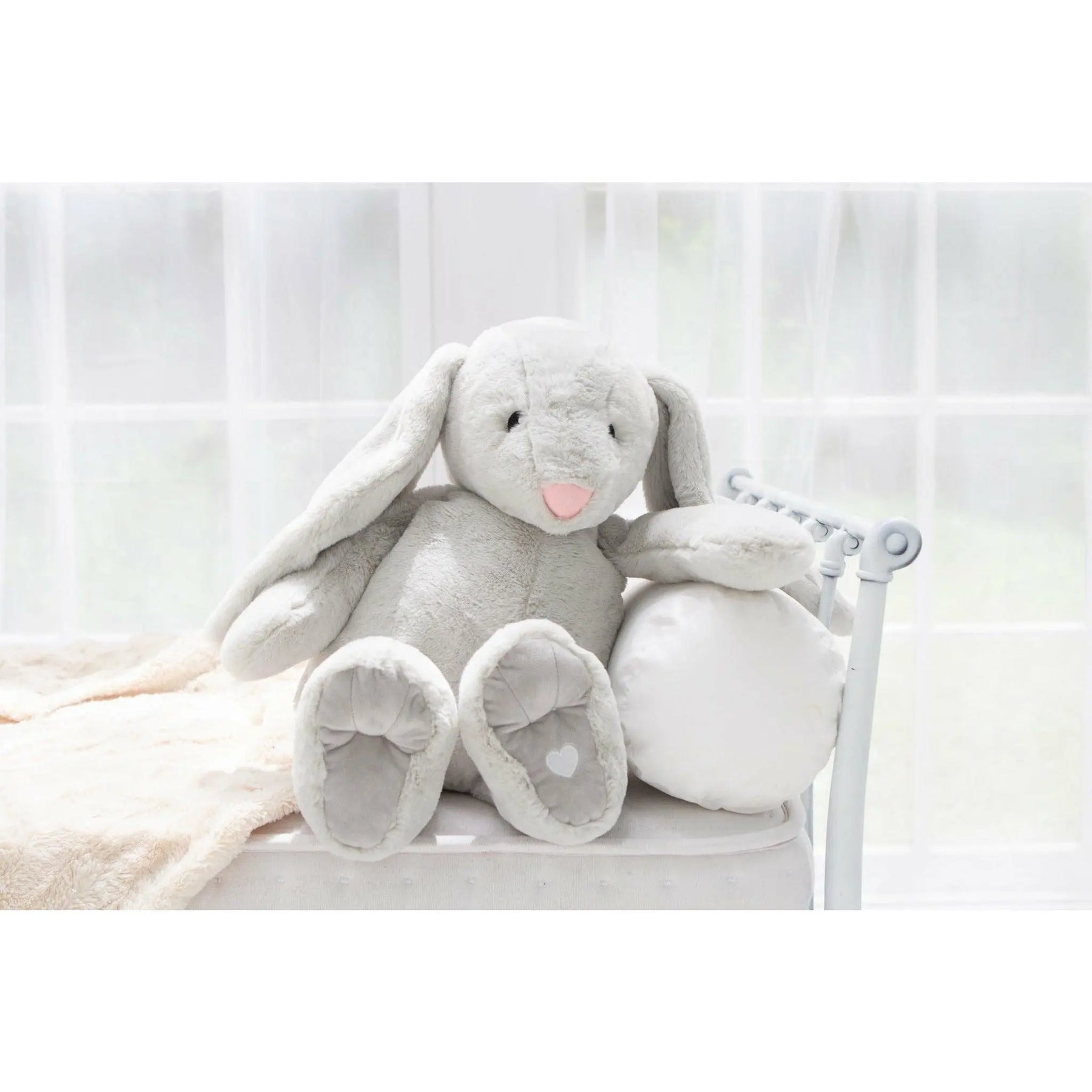 XL Xander Bunny – LARGE Size, Super-Soft, Lavender Stuffed Bunny - Lavender Life Company